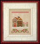 (image for) Santas Village 8-Candy Cane Cottage