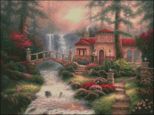 (image for) Sierra River Falls