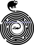 (image for) Cat And Mouse Game Silhouette