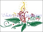 (image for) Christmas Candle Silhouette