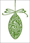 (image for) Christmas Ornament Silhouette 2