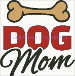 (image for) Dog Mom Silhouette