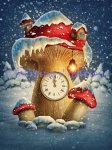 (image for) Fairy Village Clock