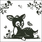 (image for) Fawn Silhouette