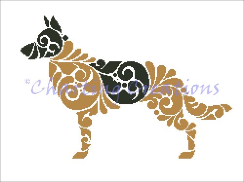 (image for) German Shepherd Silhouette 2