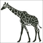 (image for) Giraffe Silhouette