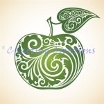 (image for) Green Apple Silhouette