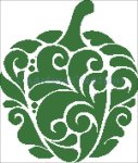 (image for) Green Pepper Silhouette - Vegetable Series
