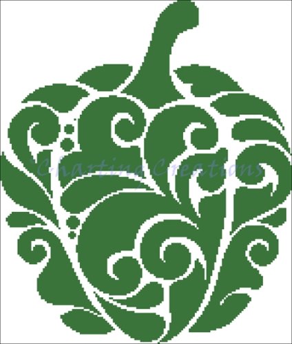(image for) Green Pepper Silhouette - Vegetable Series