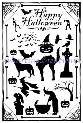 (image for) Halloween Sampler Silhouette