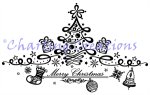 (image for) Merry Christmas Tree Silhouette