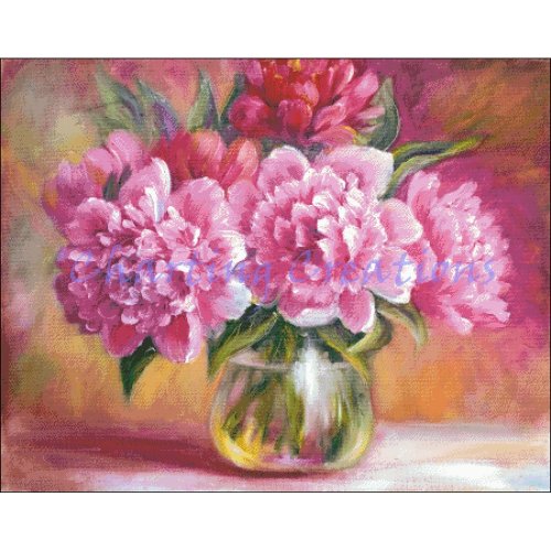 (image for) Peonies In A Vase