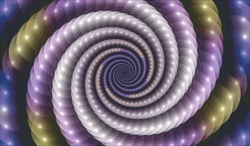 (image for) Purple Swirl Fractal