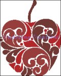 (image for) Red Apple Silhouette