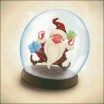 (image for) Snow Globe Santa
