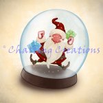 (image for) Snow Globe Santa