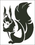 (image for) Squirrel Silhouette