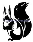 (image for) Squirrel Silhouette