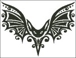 (image for) Tribal Bat Silhouette