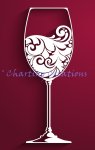 (image for) Wine Glass Silhouette