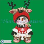 (image for) Mini Reindeer Cutie Snowman
