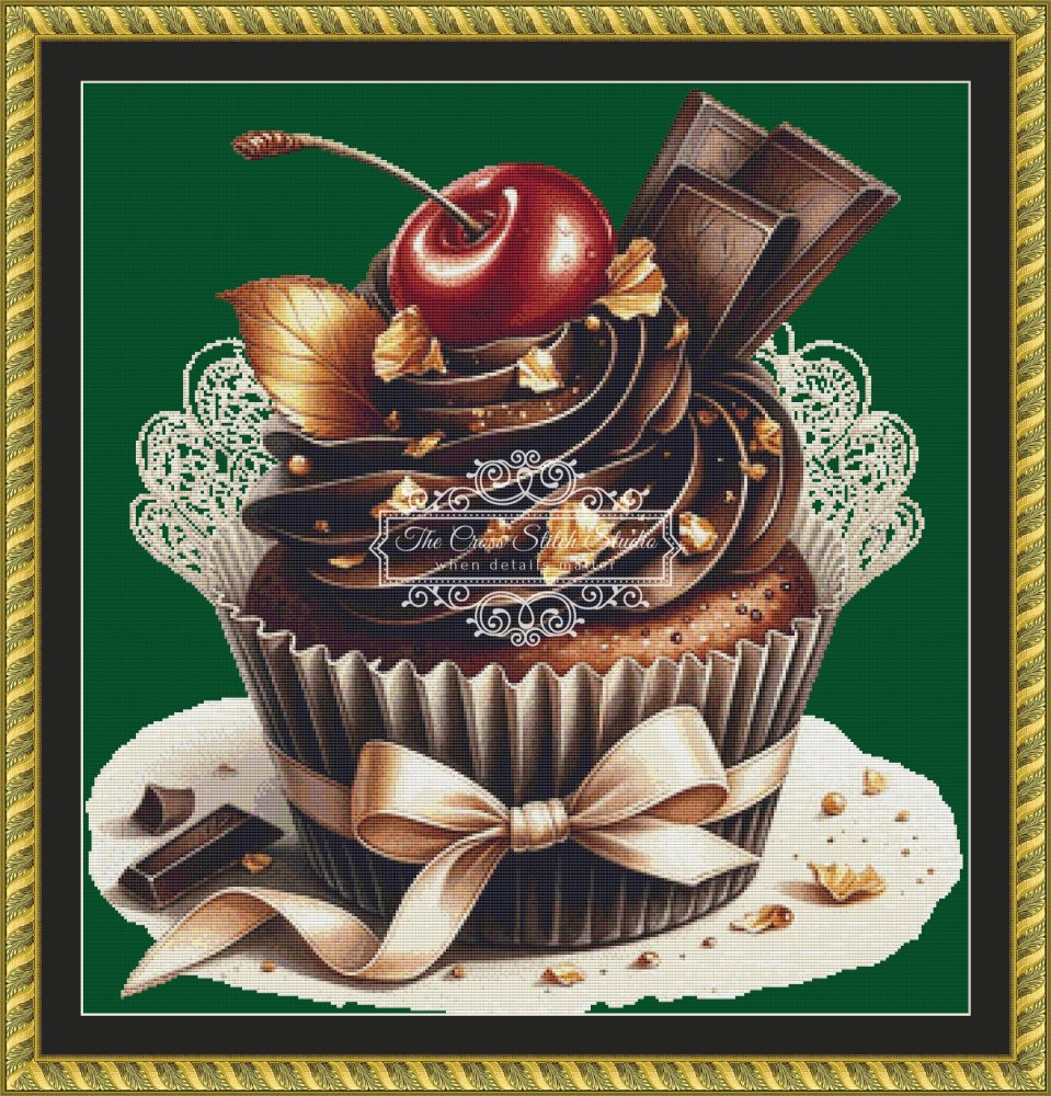 (image for) Chocolate Cherry Cupcake 2 - Mini