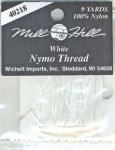 (image for) White Nymo Thread 9 Yard