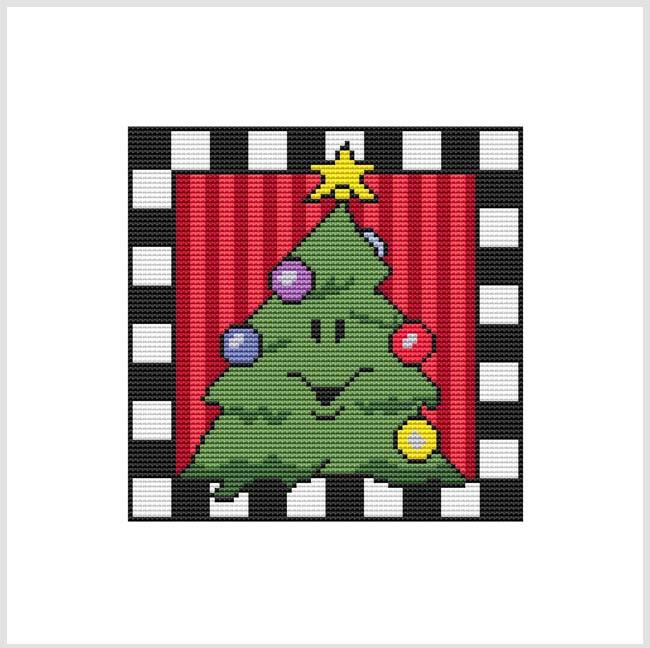 (image for) Country Christmas Checkered - TREE