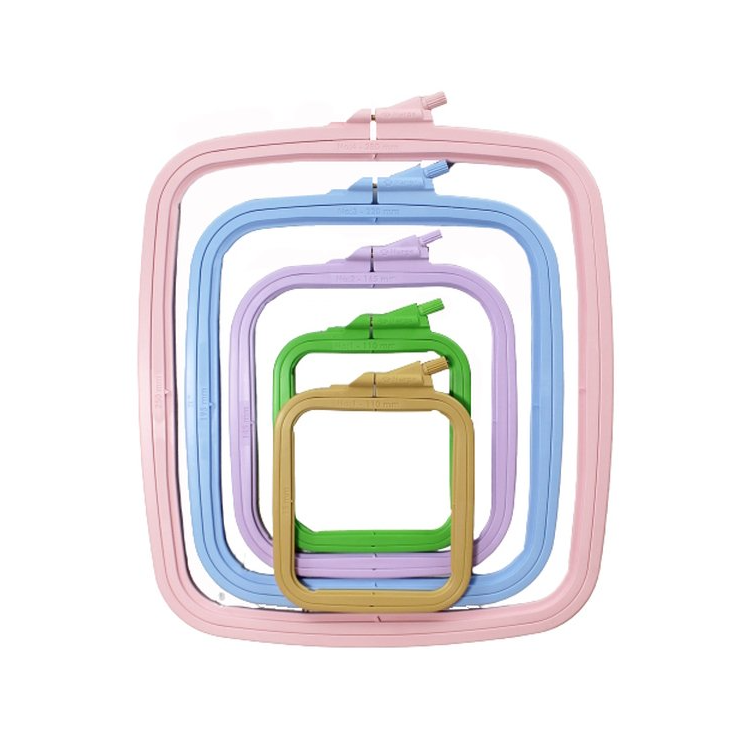 (image for) Nurge Square (Rectangular) Plastic Hoops 7.7" x 8.7"