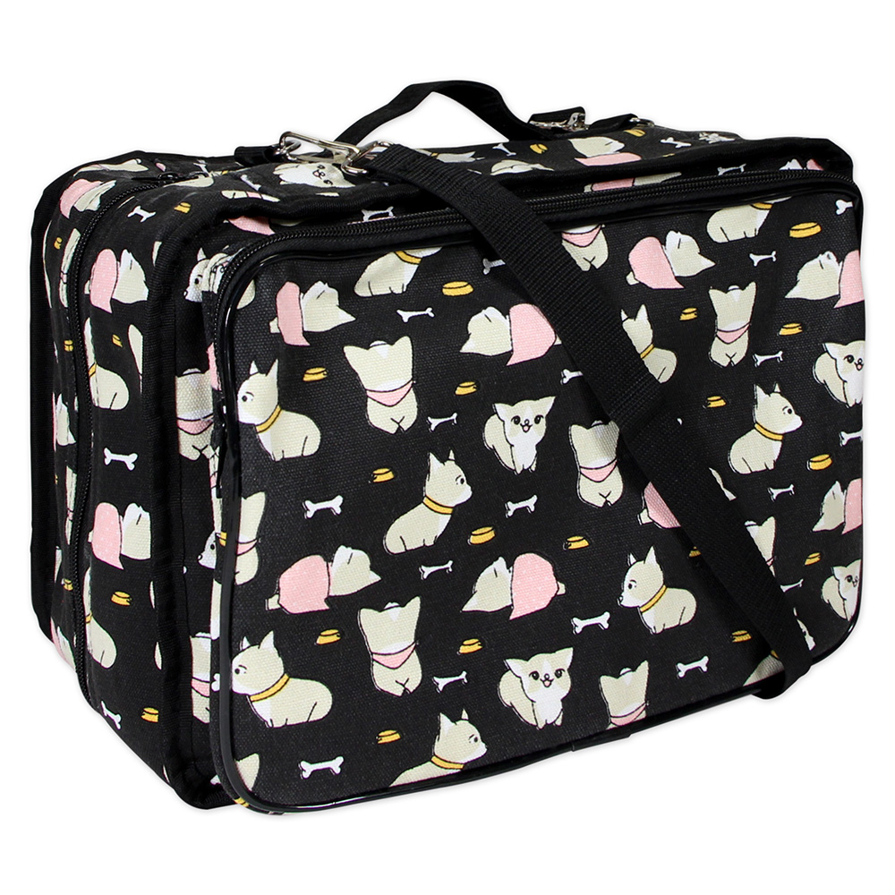 (image for) Dogs On Black Tote