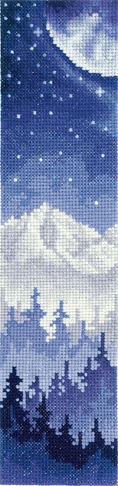 Bookmark - Moon Over The Forest
