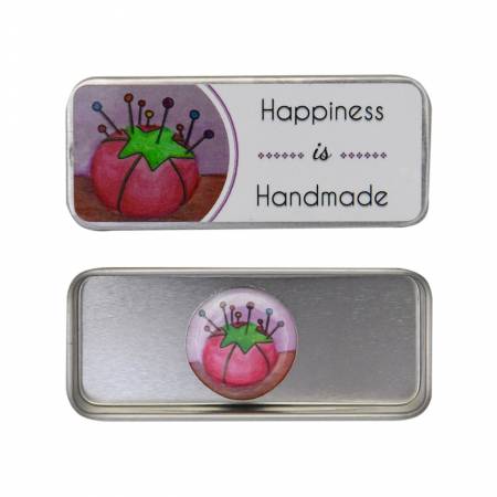 Happiness is Handmade Magnetic Needle Tin