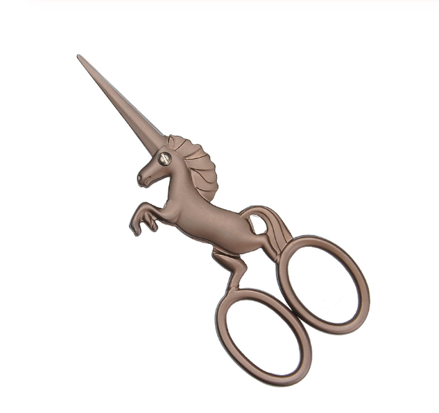 Embroidery Scissors - Bronze Horse
