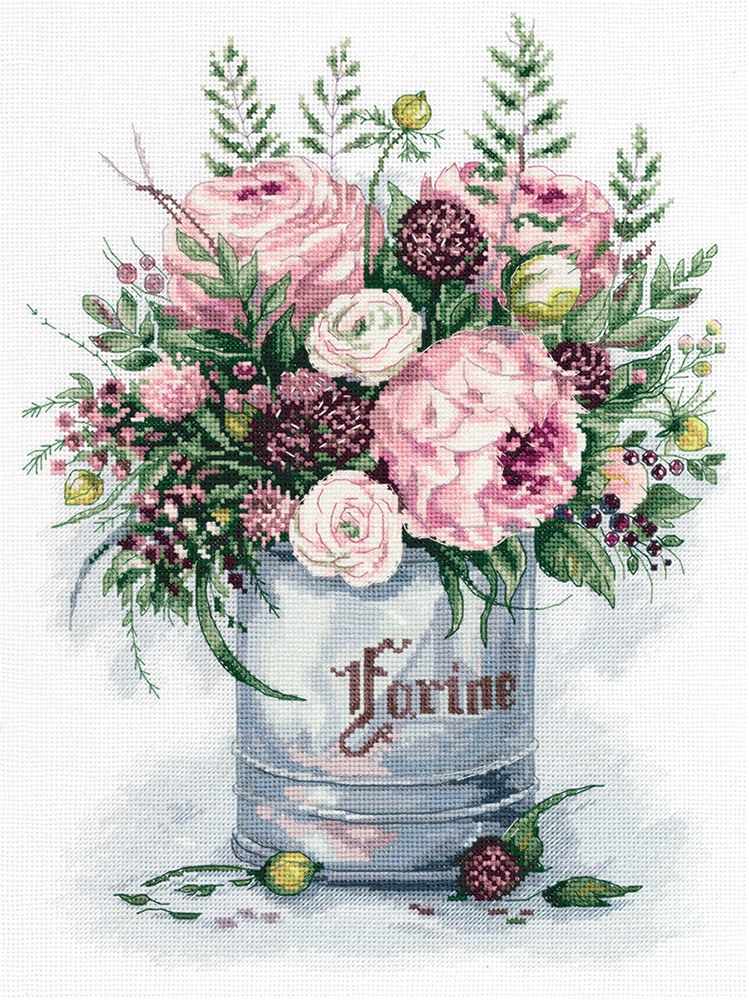 Golden Series - Watercolour Bouquet