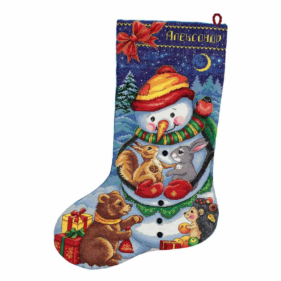 Snowman Stocking
