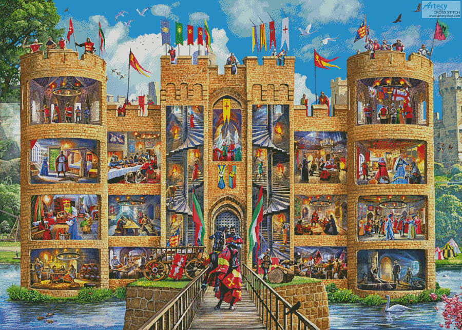 Castle Cutaway - Large