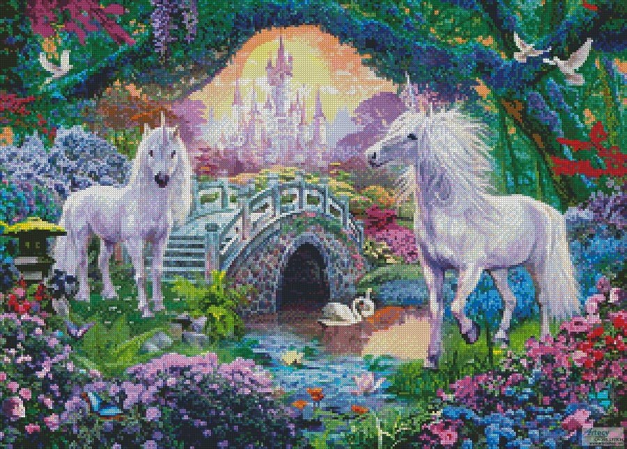 Magical Unicorn Kingdom 16ct Kit (image for) Magical Unicorn Kingdom 16ct Kit