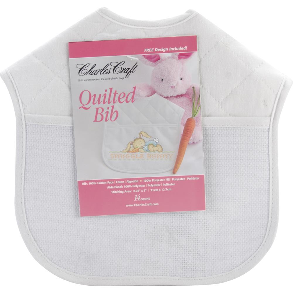 Charles Craft Quilted Baby Bib