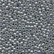 00150 Grey Glass Seed Beads - Click Image to Close