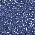 02026 Crystal Blue Glass Seed Beads