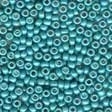 03507 Satin Turquoise Antique Glass Beads