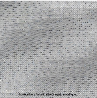 28 Count Platinum Metallic Cashel Linen