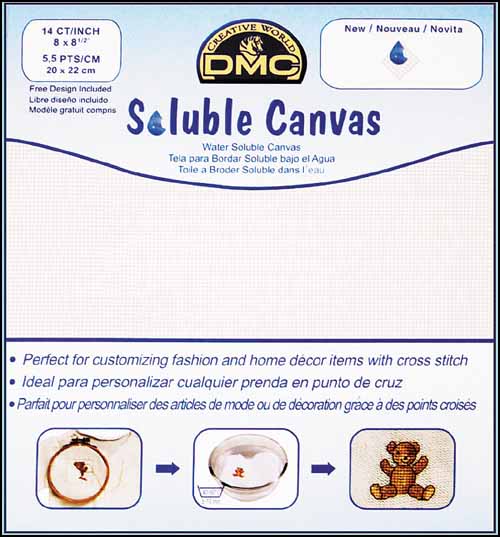 Water Soluble Canvas - cross stitching