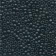 62014 Black Frosted Seed Beads