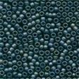 62021 Gunmetal Frosted Seed Beads