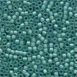62038 Aquamarine Frosted Seed Beads