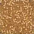 62040 Apricot Frosted Seed Beads