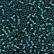 65270 Bottle Green Frosted Seed Beads