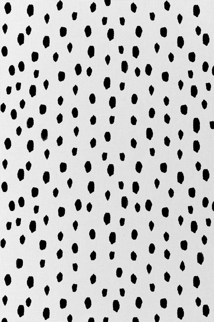 Dalmation Spots Patterned Cross Stitch Fabric