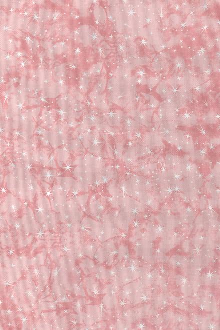 (image for) Fairydust In Pink Patterned Cross Stitch Fabric